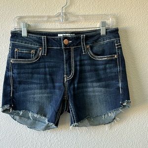 Daytrip Virgo Bootcut Jean Shorts Size 28